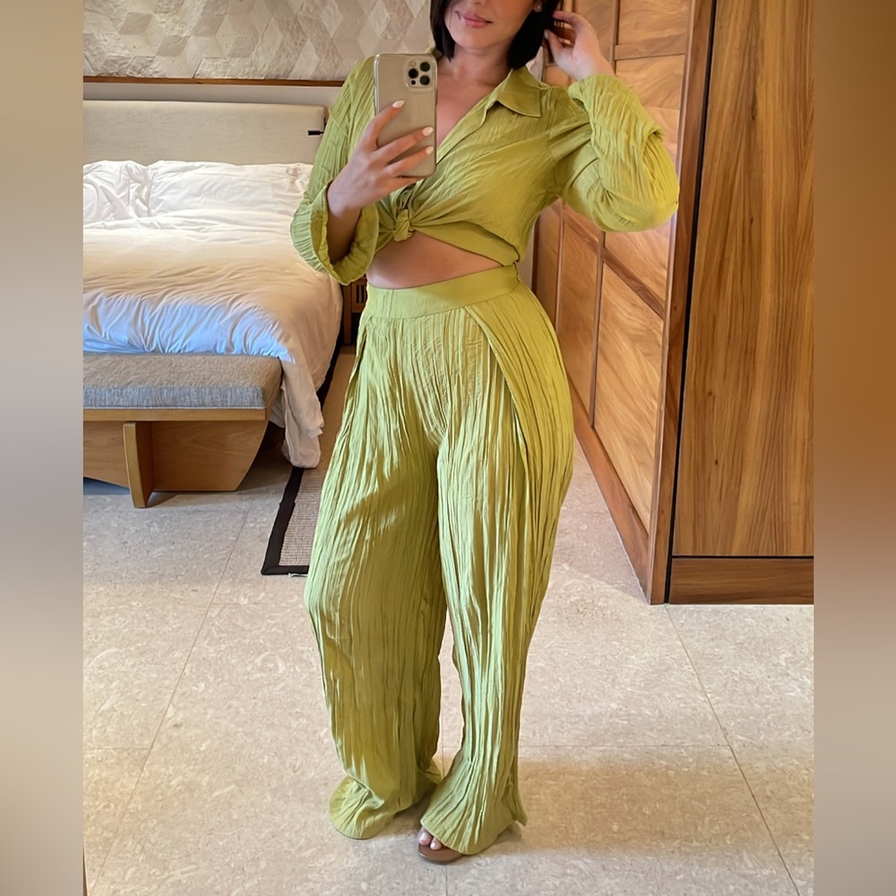 2 piece pant set